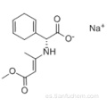 Sal sódica del ácido (R) - (+) - alfa - [(3-metoxi-1-metil-3-oxo-1-propenil) amino] -1,4-ciclohexadieno-1-acético CAS 26774-89-0